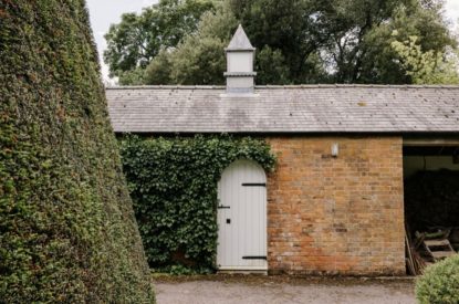 The extensive gardens at Topiary Hall, Lincolnshire