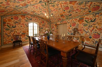 The dining room at Elysium House, Yorkshire Dales