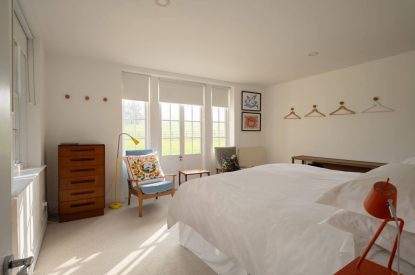 A super-king size bedroom at Elysium House, Yorkshire Dales