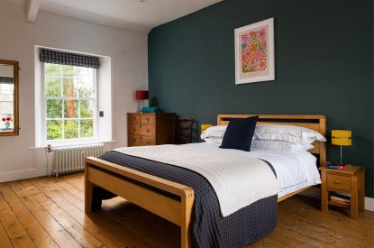 A bedroom at Flax Manor, Somerset