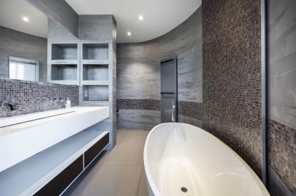 A bathroom at Lunar, Hertfordshire