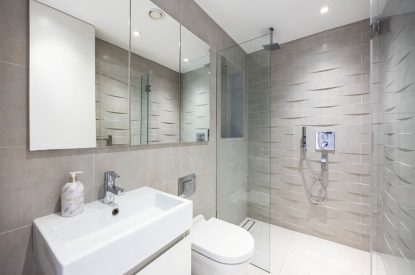 A bathroom at Lunar, Hertfordshire