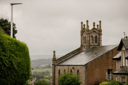 The exterior of Crieff Tower, Perthshire