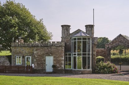 The front exterior of Osborne Lodge, Herefordshire
