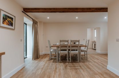 The dining area at Galileo, Shropshire