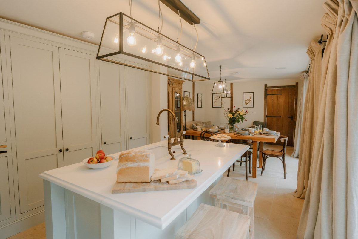 The kitchen at Fox Hallow, Cheshire