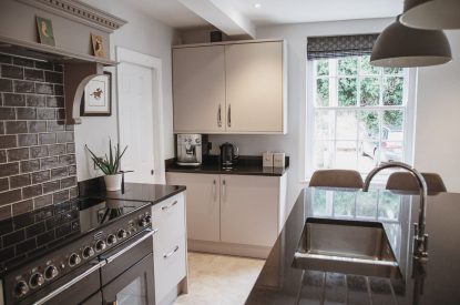 The kitchen at The Coachman's House, Wiltshire