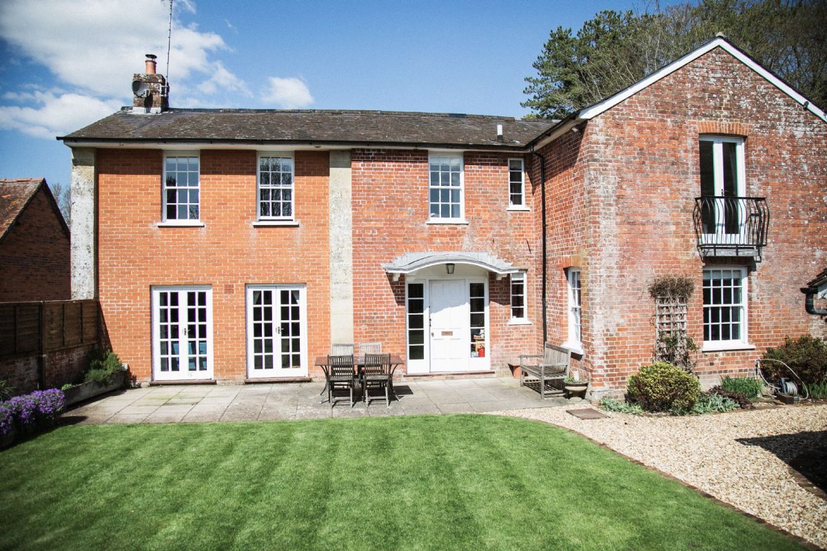 The exterior of The Coachman's House, Wiltshire