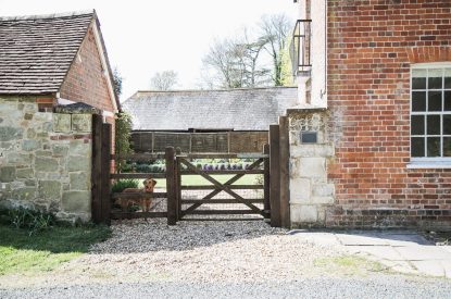 The entrance to The Coachman's House, Wiltshire
