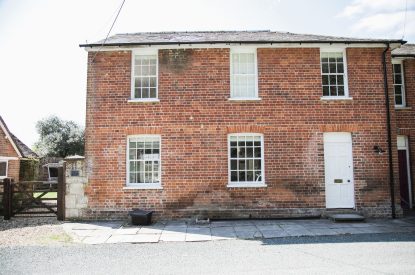 The exterior of The Coachman's House, Wiltshire