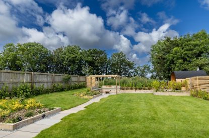 The garden at Cowfold, Devon