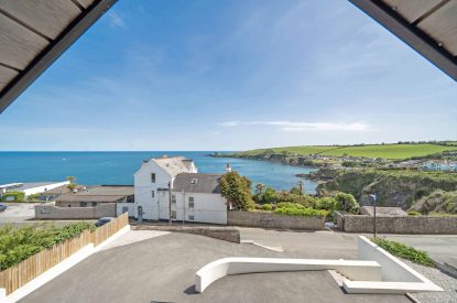 Sea views at Panorama Point, Cornwall
