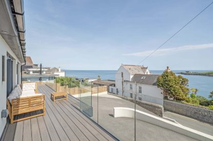 The balcony at Panorama Point, Cornwall
