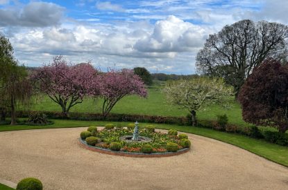 The grounds at Stoke Hall, Nottinghamshire