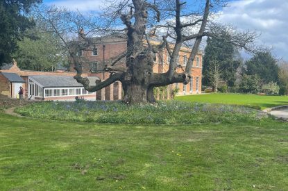 The grounds at Stoke Hall, Nottinghamshire