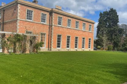 The garden at Stoke Hall, Nottinghamshire