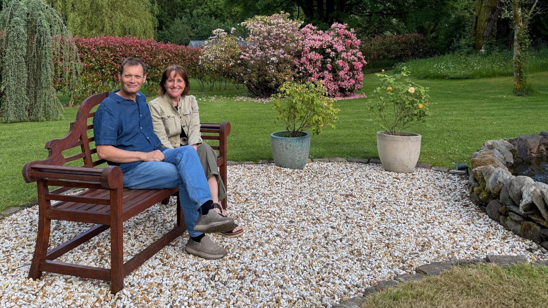 Mark and Kim - Owners of Mirefoot Estate