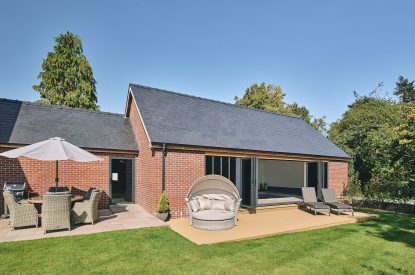 The exterior of Estate Lodge, Welsh Borders