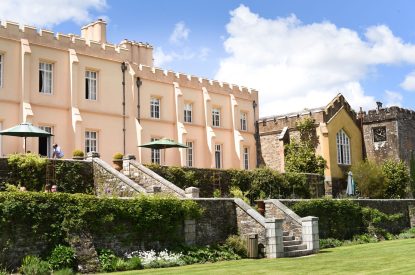The exterior at Cornish Castle, Cornwall