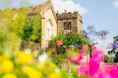 The exterior at Cornish Castle, Cornwall