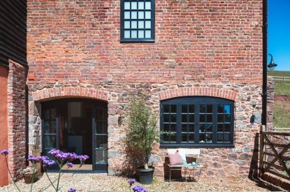 The exterior of Exe Valley Retreat, Devon