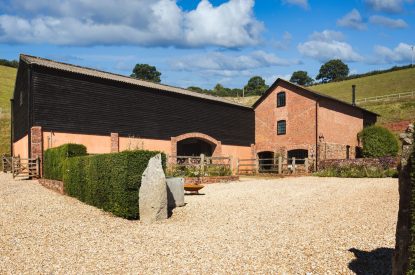 The exterior of Exe Valley Retreat, Devon