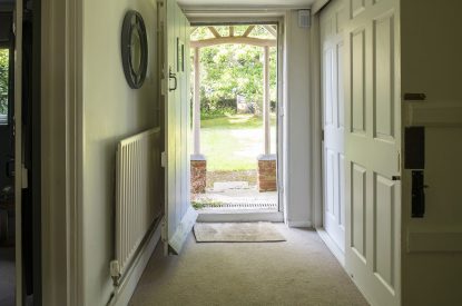 The Hallway at Hedge Farmhouse, Buckinghamshire 