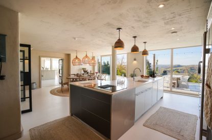 The kitchen at Winston Manor, Cotswolds