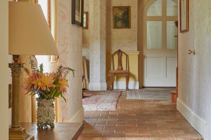 The hallway at Spring House, Norfolk