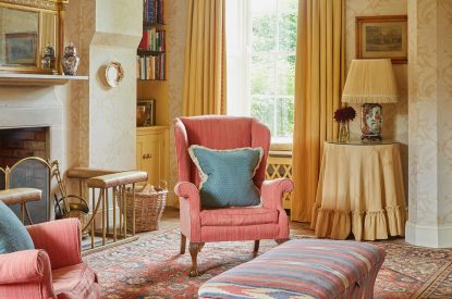 The sitting room at Spring House, Norfolk