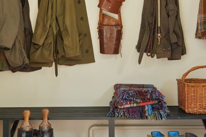 The boot room at Spring House, Norfolk