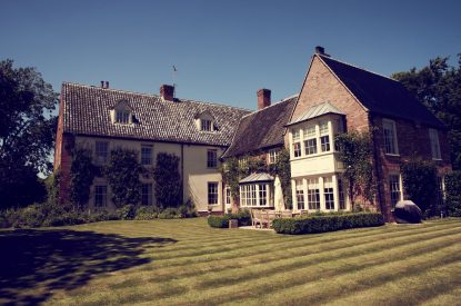 The garden at Spring House, Norfolk
