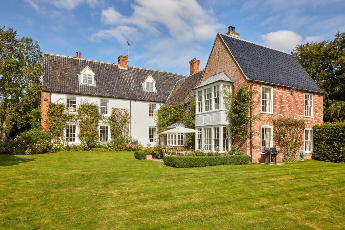 The exterior of Spring House, Norfolk