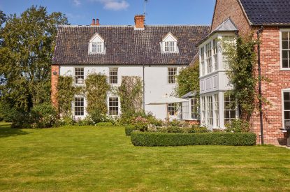 The garden at Spring House, Norfolk