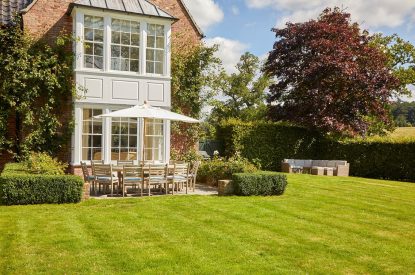 The garden at Spring House, Norfolk
