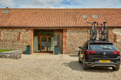 Parking at Spring House, Norfolk