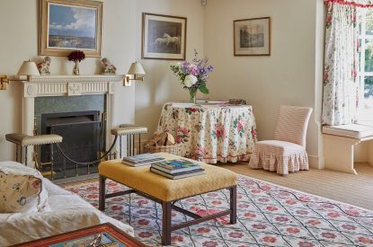The sitting room at Spring House, Norfolk