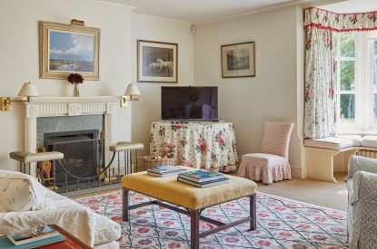 The sitting room at Spring House, Norfolk