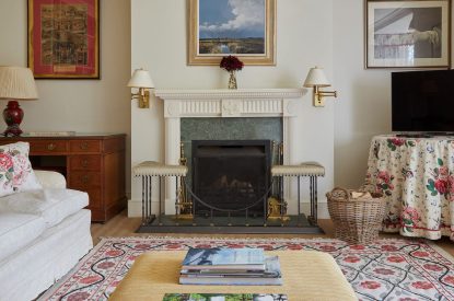 The sitting room at Spring House, Norfolk