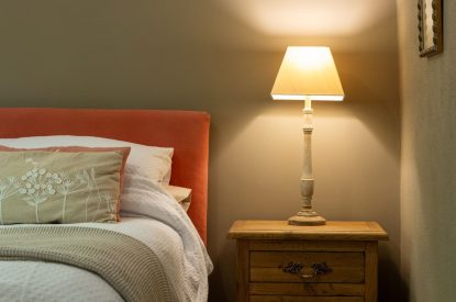 A double bedroom at Butterfly Cottage, Somerset