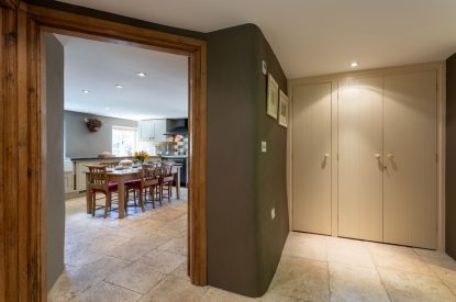 The hall at Butterfly Cottage, Somerset