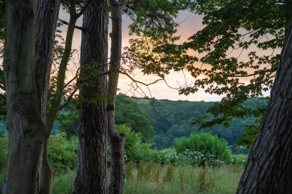 Countryside views at Brackenfell Lodge, Herefordshire