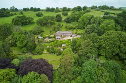 Aerial view of Mawson Hall, Lake District
