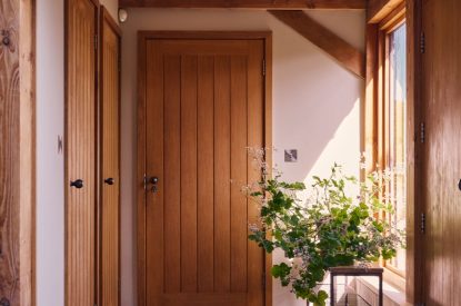 The entrance hall at Hall House, Powys