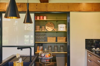 The pantry at Hall House, Powys