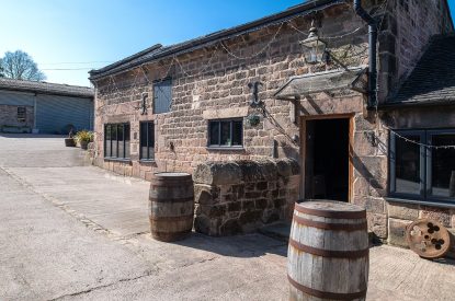 The exterior of The Damson Barn, Staffordshire