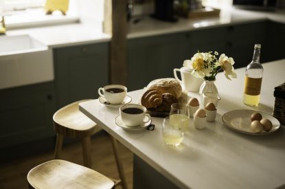 The kitchen at Amberley House, West Sussex