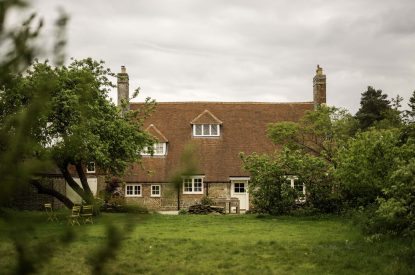 The garden at Amberley House, West Sussex