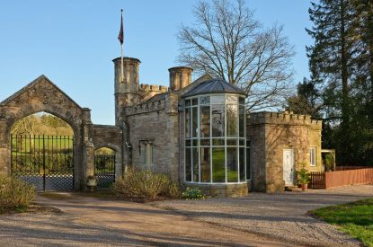 The exterior of Albert Lodge, Welsh Borders