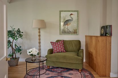 The lounge at Victoria Lodge, Welsh Borders